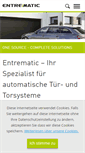 Mobile Screenshot of entrematic.de