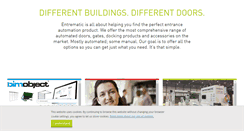 Desktop Screenshot of entrematic.com