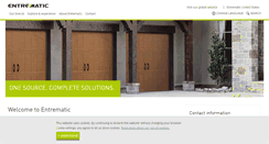 Desktop Screenshot of entrematic.us